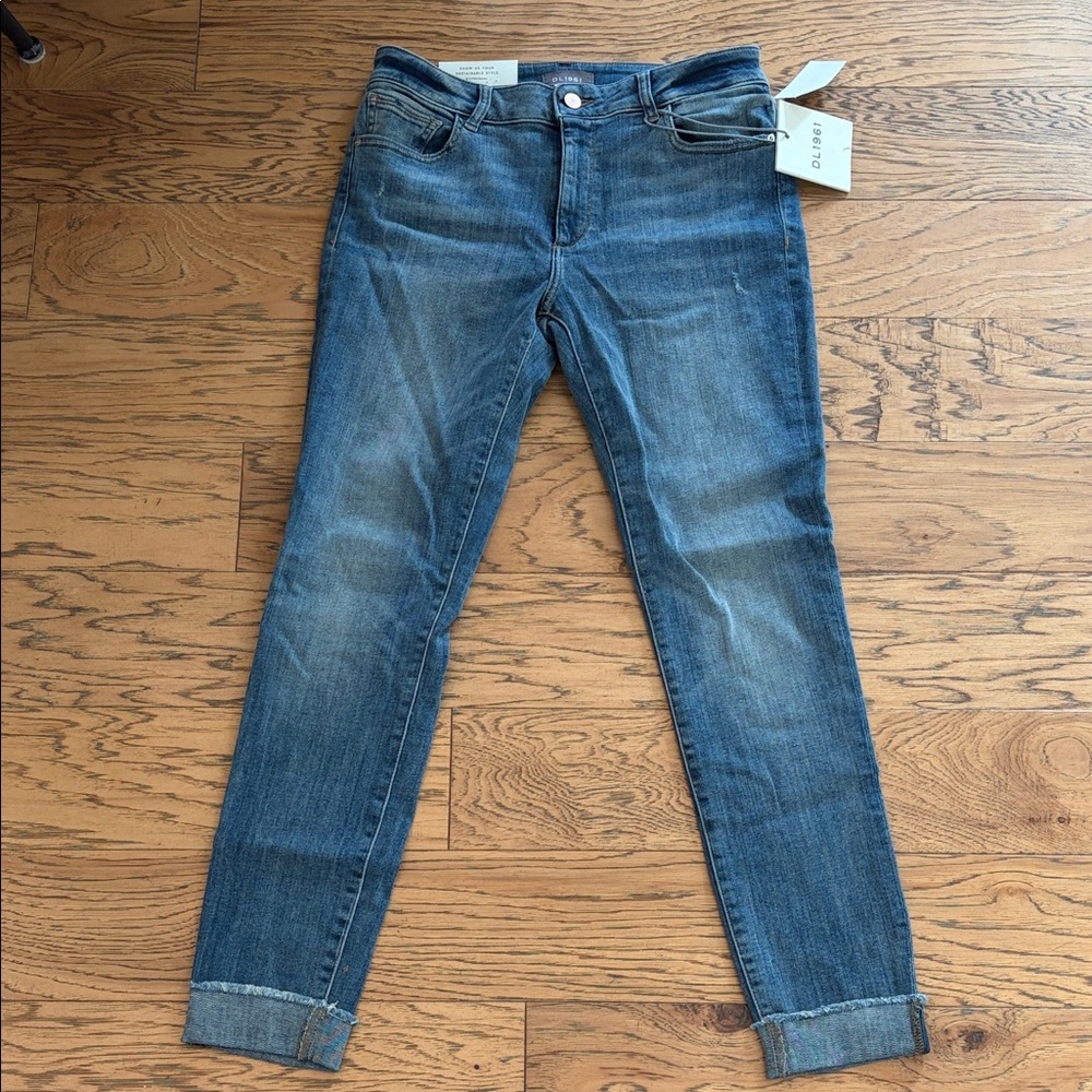 DL1961 Florence Ankle mid rise instasculpt skinny color Indio size 30